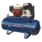 Workhorse Petrol Air Compressor 5.5HP 150L