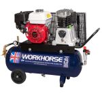 Workhorse Petrol Air Compressor 5.5HP 50L Portable