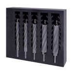 6PC 14,18,20,22,24 & 26mm VersaDrive Extralong TCT HoleCutters - 100mm Deep