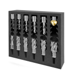 12PC 6-26mm Broaching Insertfoam Short Series HSS Starterset