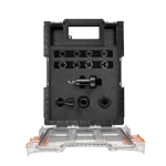 HMT ImpactaDie Kit including Adapter/Collar + 1/4, 5/16, 3/8, 1/2" UNC Guides and Hex Die Nuts