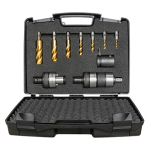 VersaDrive Blind hole tap kit M6-24+1/2" Adapter Set