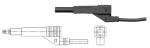 Bymat  2 Metre Black Cable