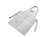 Grey Chrome Leather Apron 42"x24"