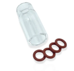 Furick No.5 Ally Replacement Pyrex Cup (with 4x O-Rings)