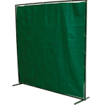 6' x 8' Low Vis Green PVC Curtain