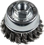 100mm x M14 Twist Knot Cup Brush - Mild Steel