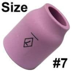 CK Alumina Cup - Gas Lens #7-11mm Bore