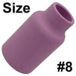 CK 3 Series Standard Alumina Gas Cup #8 13mm Bore