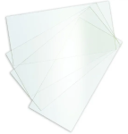 4 ½" X 5¼" CR39 Cover Lens - Sold Indvidually