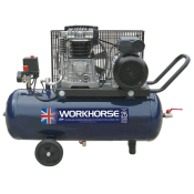 Workhorse Air Compressor 3HP 100L 230v