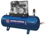 Workhorse Air Compressor 3HP  200L 400v HD