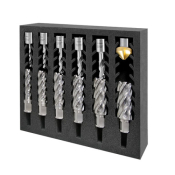 12PC 6-26mm Broaching Insertfoam Long Series HSS Starterset