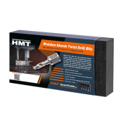 4PC 5,6.8,8.5,10.2mm HSS SilverMax Weldon Twist Drill