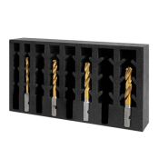 4PC 1/4,5/16,3/8,1/2inch Versadrive HSS 8% Cobalt Drill Bit