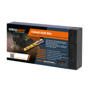 Versadrive HSS 8% Cobalt Drill Bit - 4 Piece Set -  6,8,10,12mm
