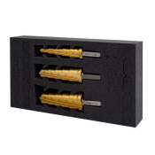 VersaDrive ImpactaStep Cutter - 3 Piece Set -  16,22,26mm