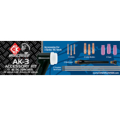 CK TIG Torch Accessory Kit For CK210, TL210, FL250, CK300, TL300, CK18, TL18, CK26, TL26 & Kemppi 220, 250W