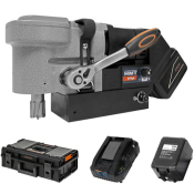 HMT Cordless RTV36-18 Magnet Drill - 2 x 9.0AH Kit (Stakit)