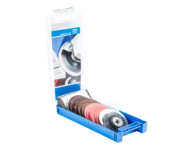 COMBICLICK® Surface Finishing Set, 5inch Diameter, ⅝-11 Threaded Backing Pad