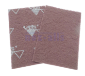 152 x 229mm Hand Pad Red Medium 120G - Pack of 20