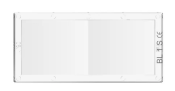 4 ¼inch x 2inch - 107 x 51mm Magnifying Lens + 1.5  Diopter