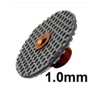 Tungsten Adapter Large Diameter with Screen, CK Gas Saver 1.0mm