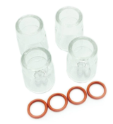 Furick No.7 Pro Pyrex Cup Kit (4x Cups & 6x O-Rings)