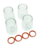 Furick No.8 Pro Pyrex Cup Kit (4x Cups & 4 O-Rings)