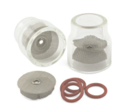 Furick Fupa 12 Pyrex Cup Kit for 2.4mm (2x Cups, 3x Diffusers & 4x O-Rings) FU12K