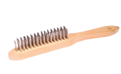 Stainless Steel Wire Brush 4-Row