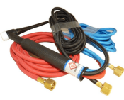 CK18 3 Series Flexi Head Water-Cooled 350 Amp TIG Torch w/ 4m Superflex Cables & 3/8inch BSP Connections