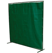 6' x 4' Low Vis Green PVC Curtain