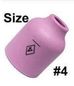 CK Alumina Cup - Gas Lens 4 - 6mm Bore