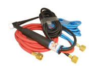 CK18 3 Series Flexi Head Water-Cooled 350 Amp TIG Torch w/ 8m Superflex Cables & 3/8inch BSP Connections