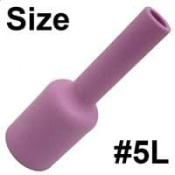 CK 3 Series Long Alumina Gas Lens Cup #5 8mm Bore