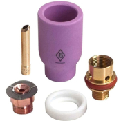 CK 2 Series Complete Front End Gas Saver Kit, Alumina Cup 2.4mm