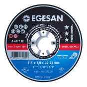 Egasan Egeli 115 x 1mm Slitting Disc