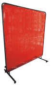 1.8m x 1.8m Portable Amber Curtain And Frame