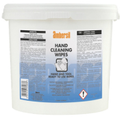 AMBERSIL Hand and Tool Wipes - 150 Wipes per Tub