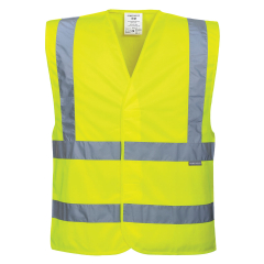 C470 - Hi-Vis Band & Brace Vest Yellow