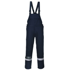 FR27 - Bizflame Work Bib and Brace Navy