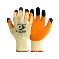 Coloursafe Paws Orange Latex Grippa Glove