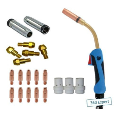 MB36 Gas Cooled 330A Mig Torch Spares