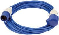 240V Trailing Extension Leads Blue 16 & 32A