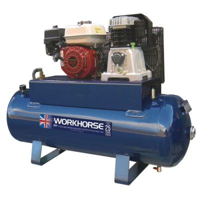 Workhorse Petrol Air Compressor 5.5HP 150L