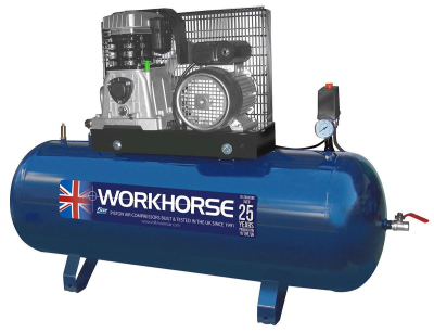 Workhorse Air Compressor 3HP 150L 230v HD