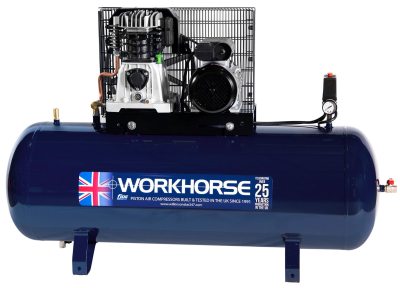 Workhorse Air Compressor 3HP 150L 230v HD