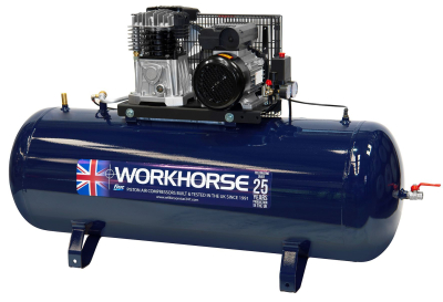 Workhorse Air Compressor 3HP  200L 230v