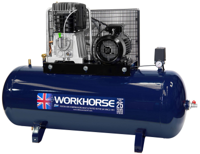 Workhorse Air Compressor 10HP 270L 400v